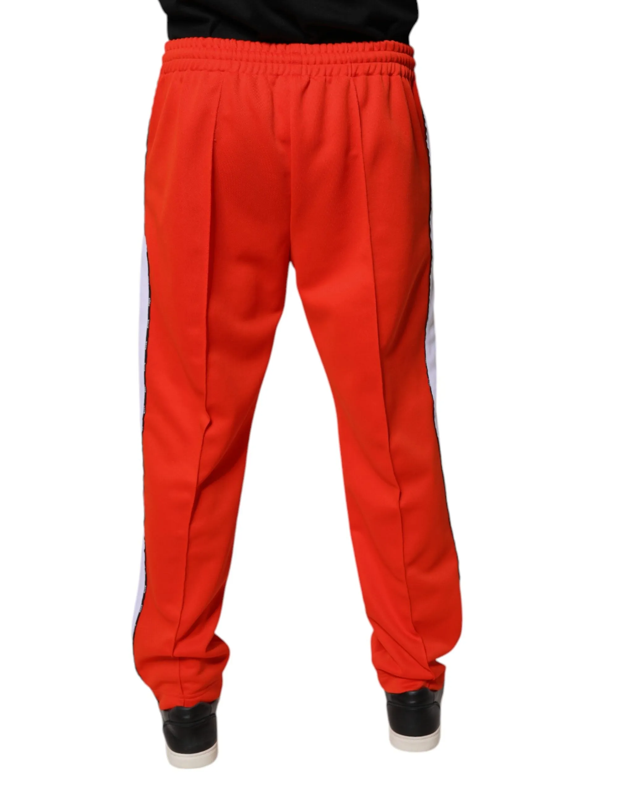 MSGM Pantalon de jogging à mi-hauteur pour homme (Pré-possédé)