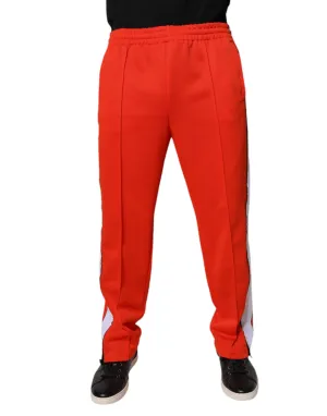MSGM Pantalon de jogging à mi-hauteur pour homme (Pré-possédé)
