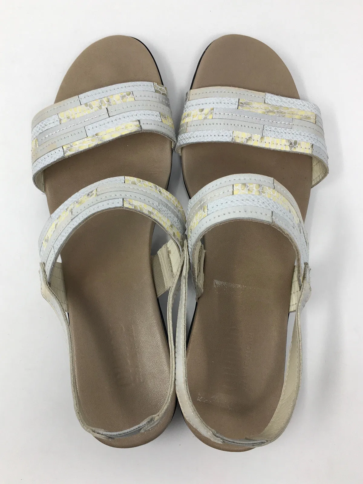 Sandales patchwork ivoire Munro taille 11