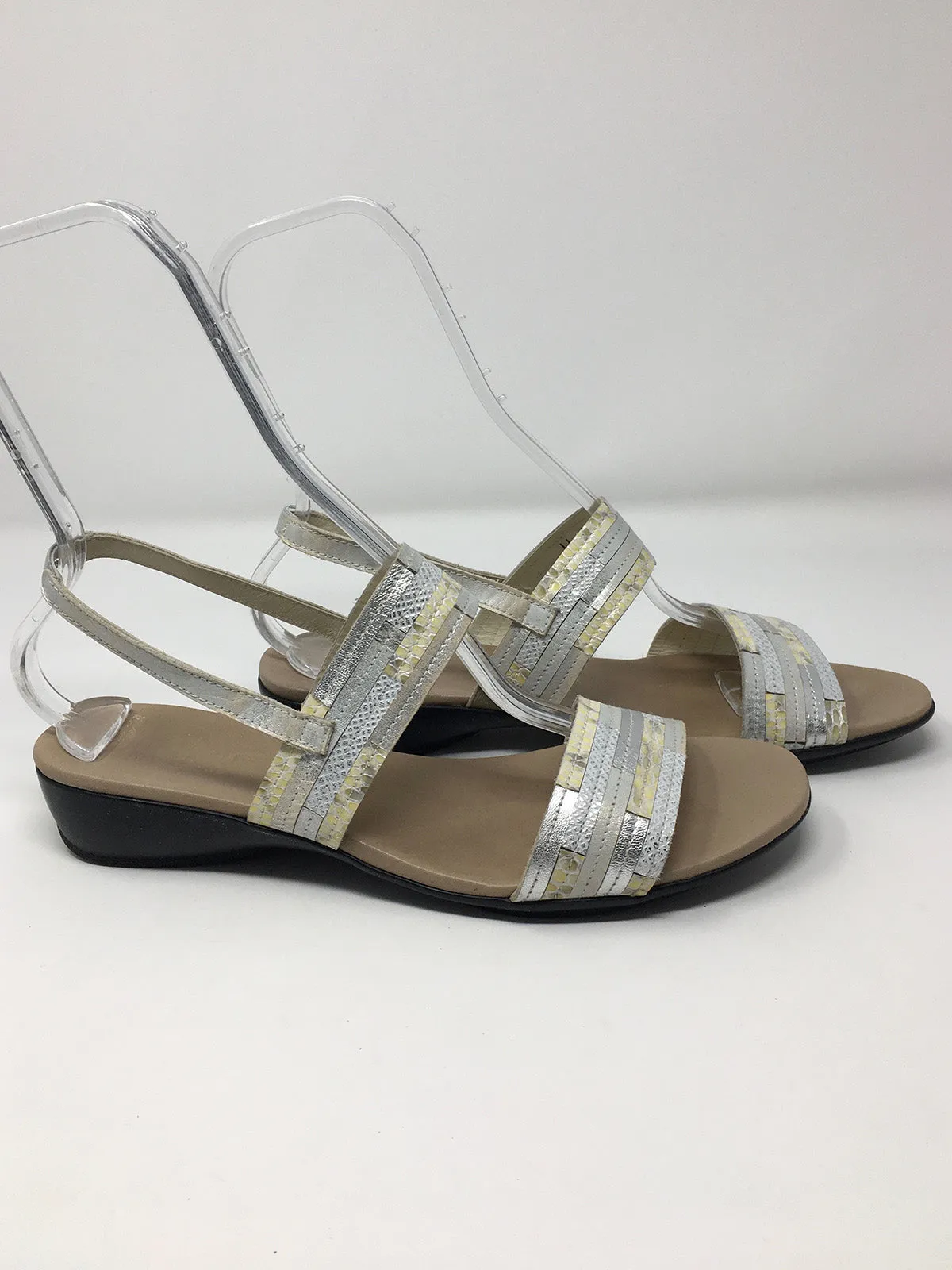 Sandales patchwork ivoire Munro taille 11
