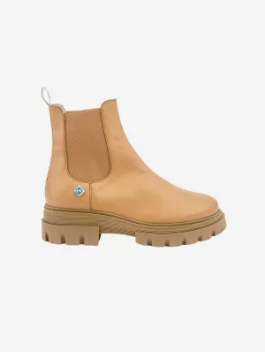 Mes Bottes Véganes en Cuir Dallas Chelsea | Camel