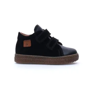 Naturino Garçons Albus Desert Noir Suède 2 Velcro (Tailles 30-34)