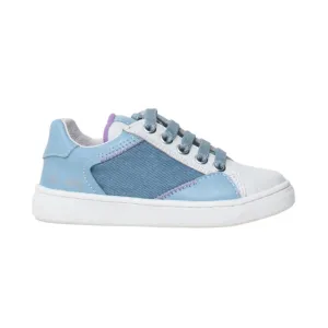 Baskets Denim à Fermeture Éclair Latérale Naturino pour Fille (Tailles 33-35)