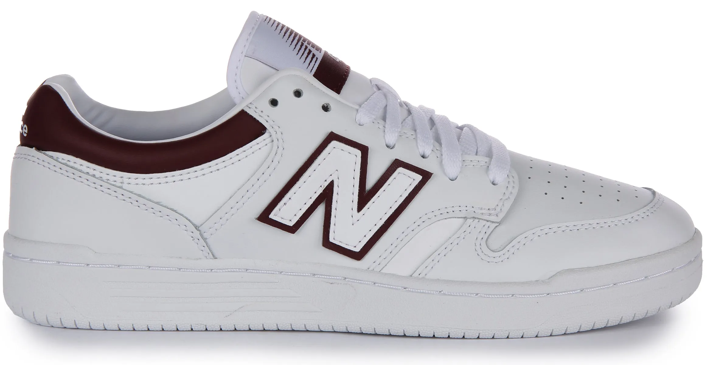 New Balance BB 480 LDB en blanc et marron pour chaussures hommes New Balance