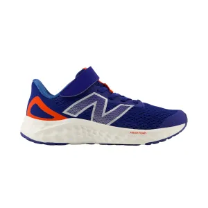 New Balance Garçon (Préscolaire) Fresh Foam Arishi v4 PAARIYN4 Encre/Flammèche Néon/Métallique Argenté