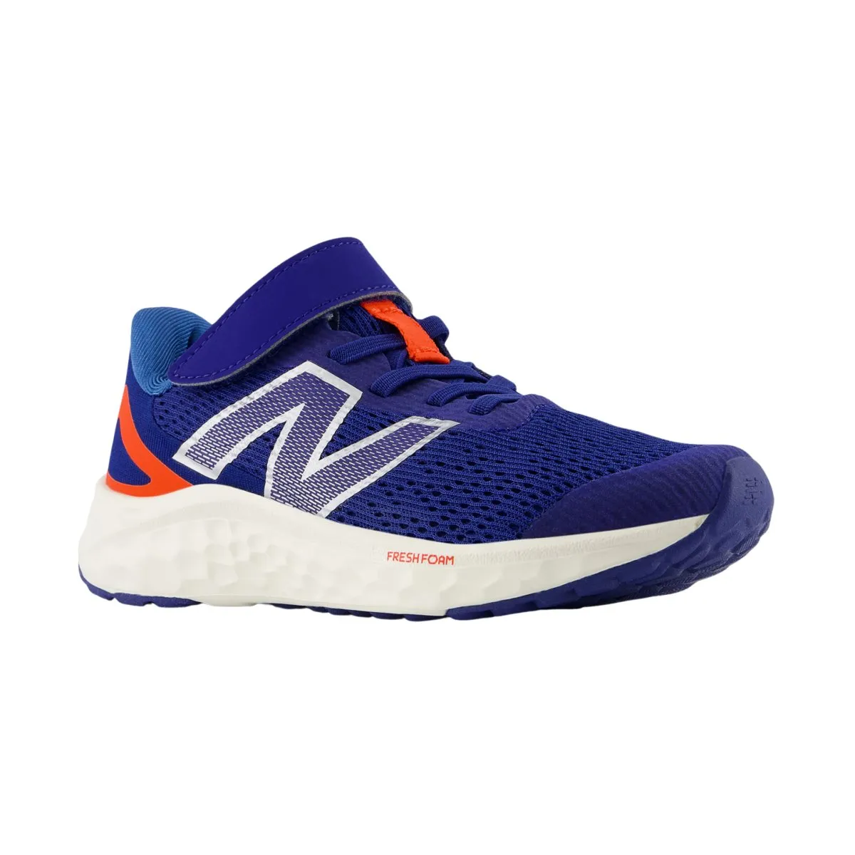 New Balance Garçon (Préscolaire) Fresh Foam Arishi v4 PAARIYN4 Encre/Flammèche Néon/Métallique Argenté