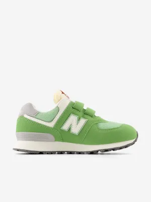New Balance Kids 574 Baskets en Vert