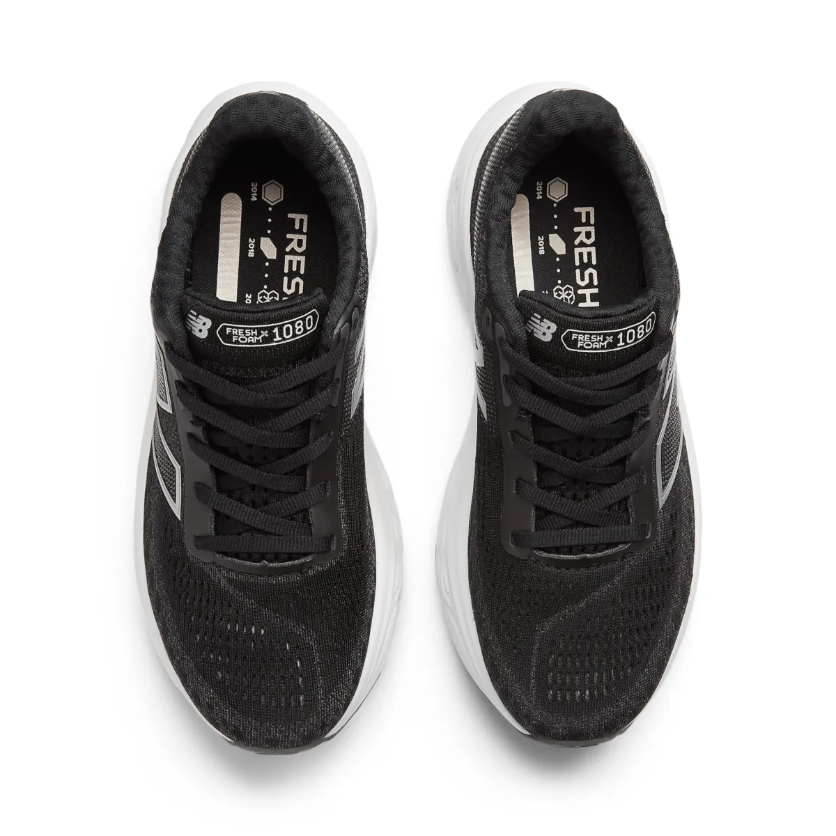 New Balance Enfant (École Primaire) Fresh Foam X 1080v14 G1080B14 Noir/Aimant/Argent Métallisé