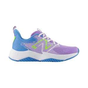 New Balance Enfant (École Primaire) GKRAVHG2 Lueur Lilas/Bleu Ciel/Vert Pixel