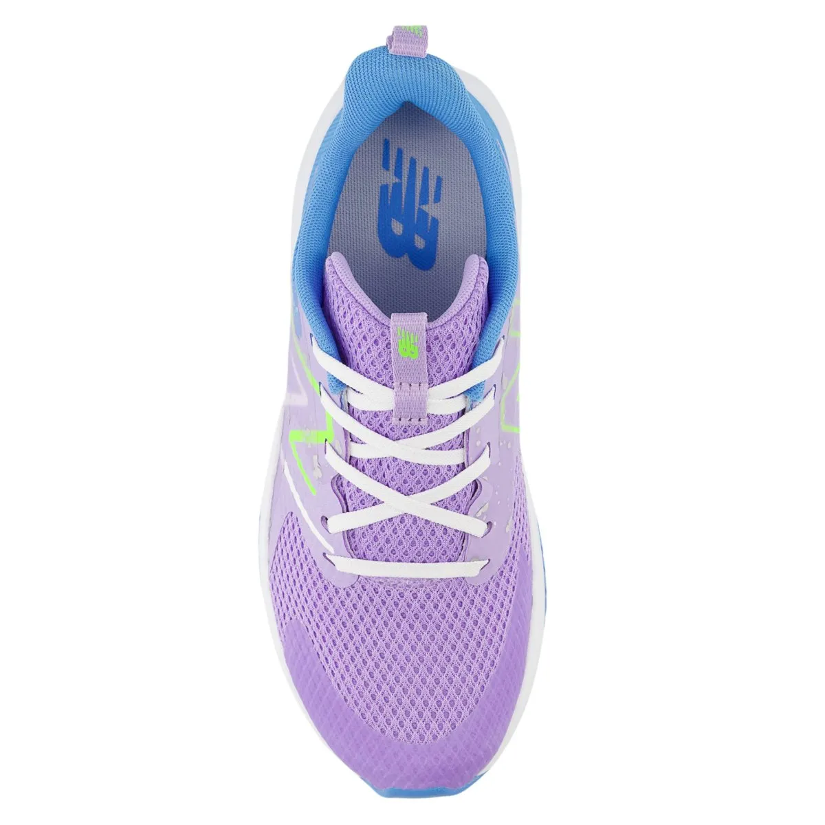 New Balance Enfant (École Primaire) GKRAVHG2 Lueur Lilas/Bleu Ciel/Vert Pixel