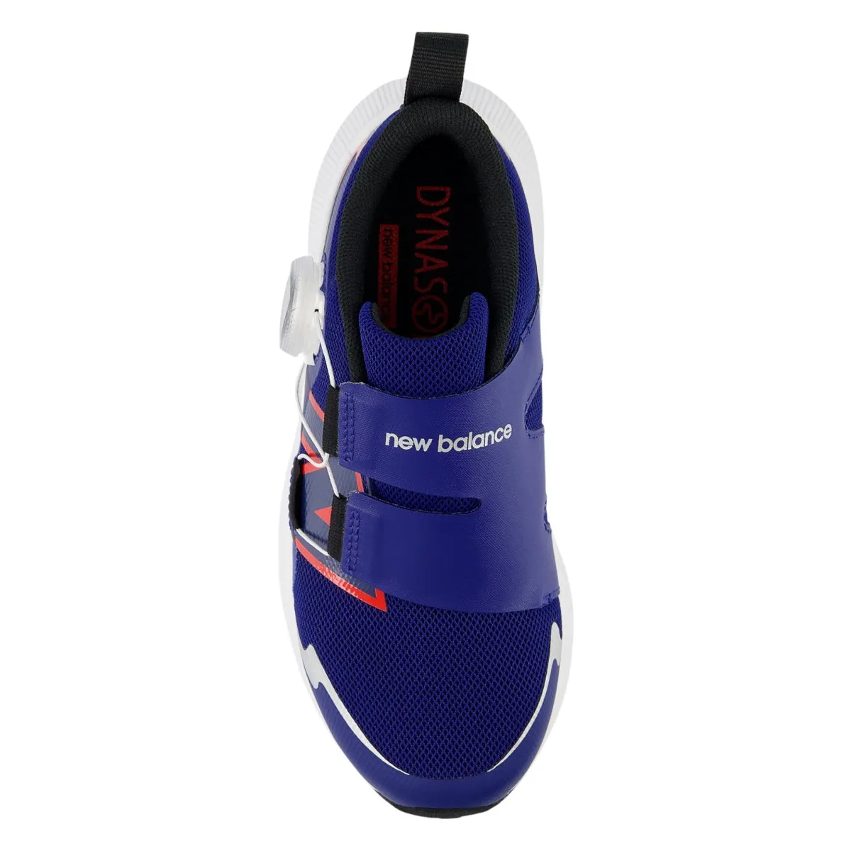 New Balance Enfant (Préscolaire) DynaSoft Reveal v4 BOA PTRVLAM4 Encre/Équipe Rouge/Argent Métallisé Chaussures New Balance