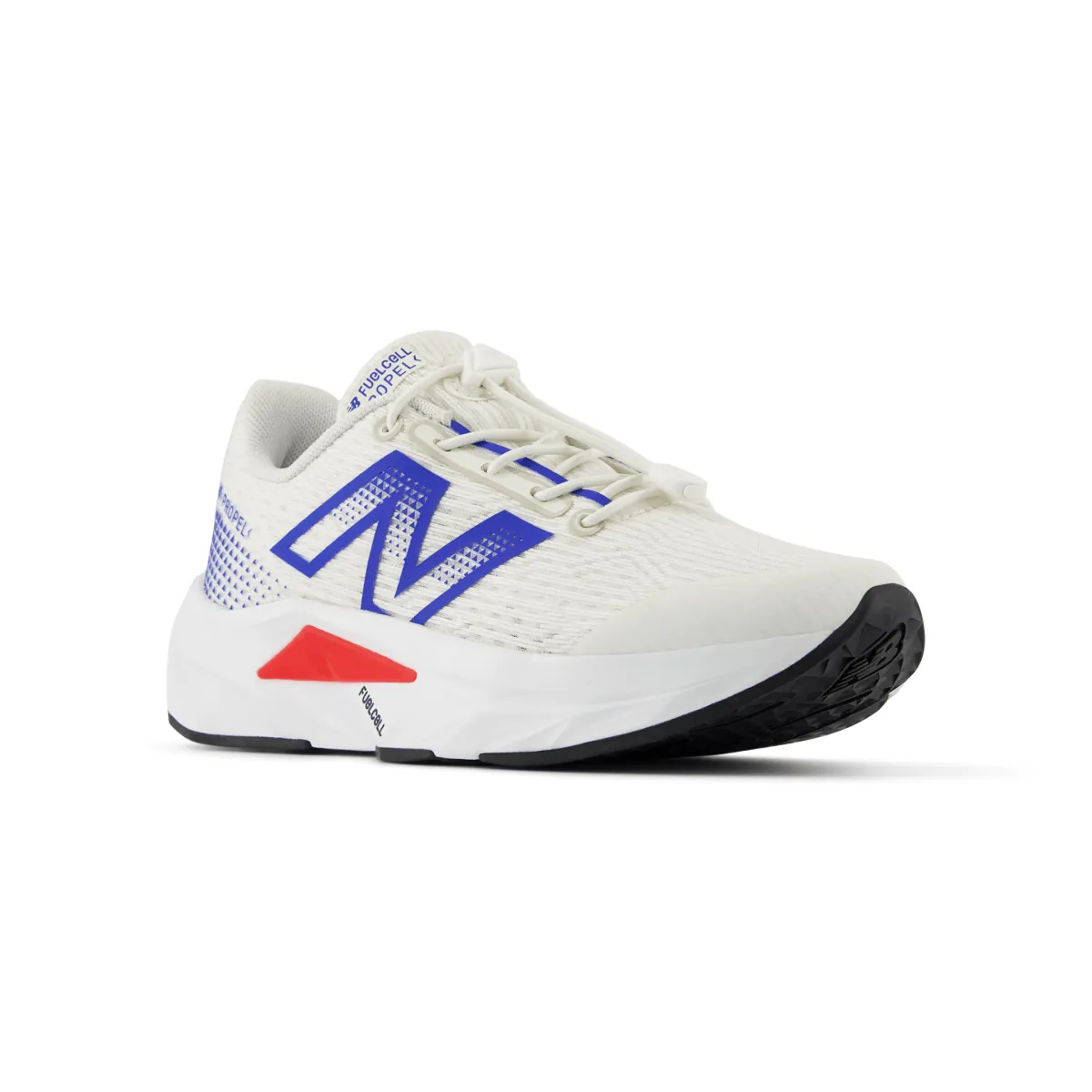 New Balance Enfant (Préscolaire) FuelCell Propel 5 PAFCPRR5 Sel de Mer/Bleu Royal/Rouge Vif