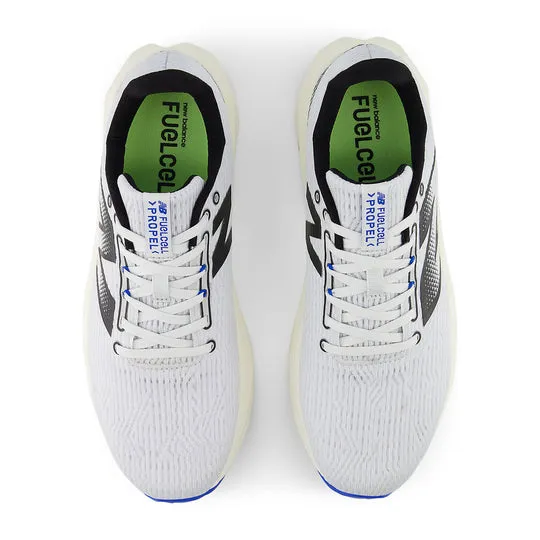 NEW BALANCE CHAUSSURES HOMMES FUELCELL PROPEL V5 GRIS/BLANC (LARGEUR D)