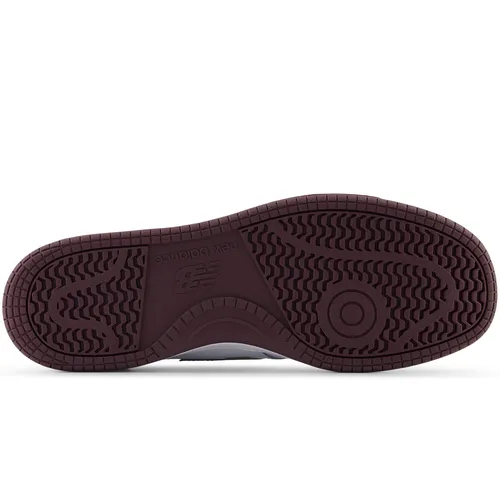 NEW BALANCE UNISEX BB80 CHAUSSURES DE SPORT BLANCHES/MARON