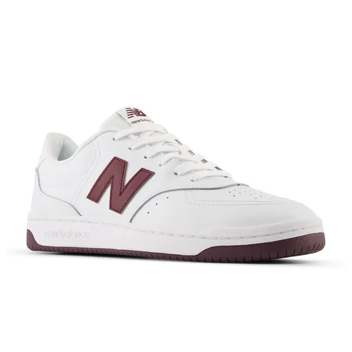 NEW BALANCE UNISEX BB80 CHAUSSURES DE SPORT BLANCHES/MARON