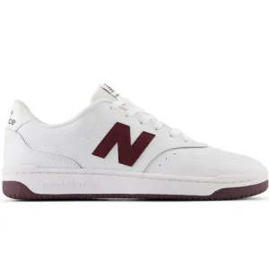 NEW BALANCE UNISEX BB80 CHAUSSURES DE SPORT BLANCHES/MARON