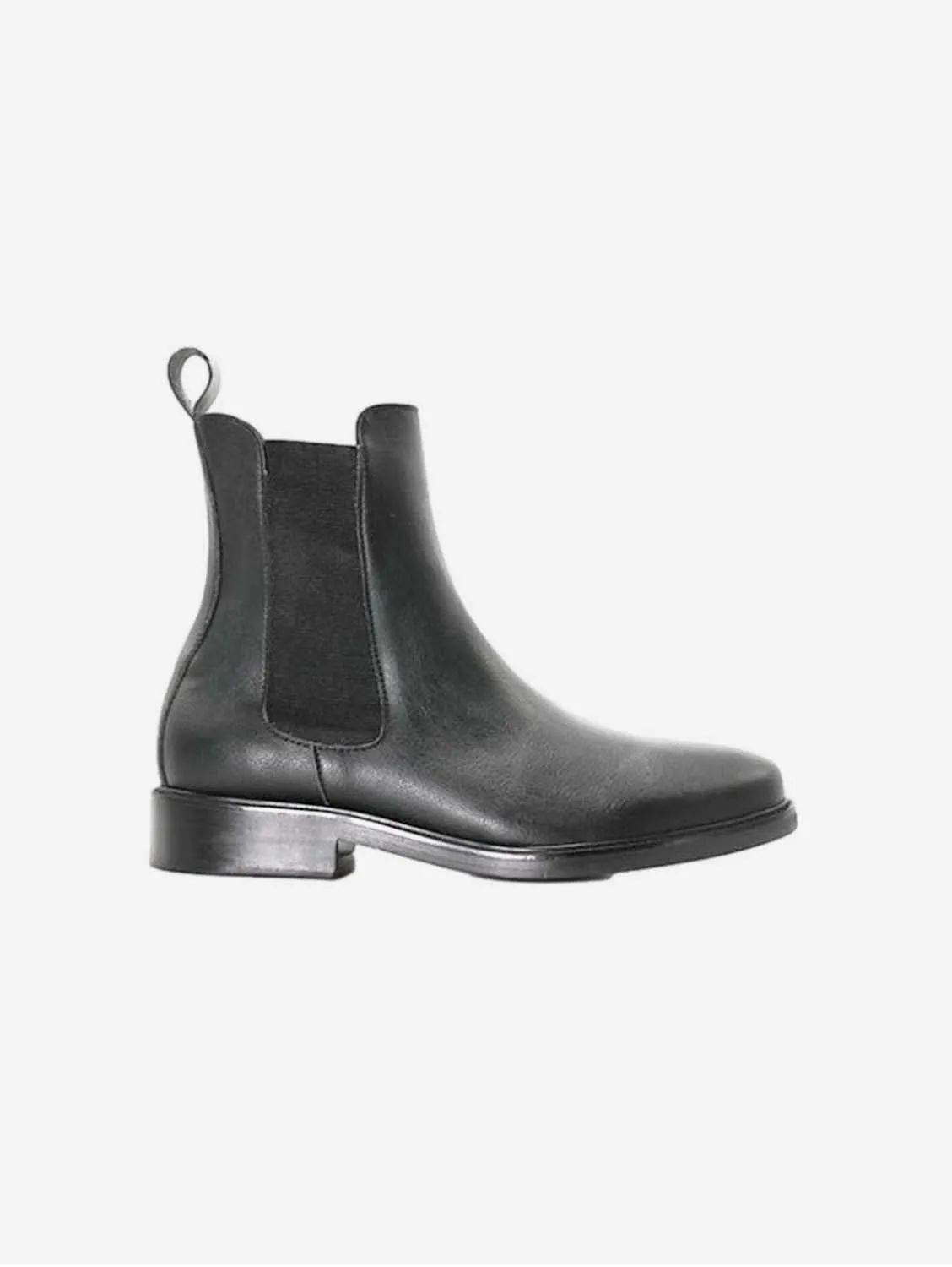 Nouvelle Bottes Homme en Simili-Cuir Vegan | Noir
