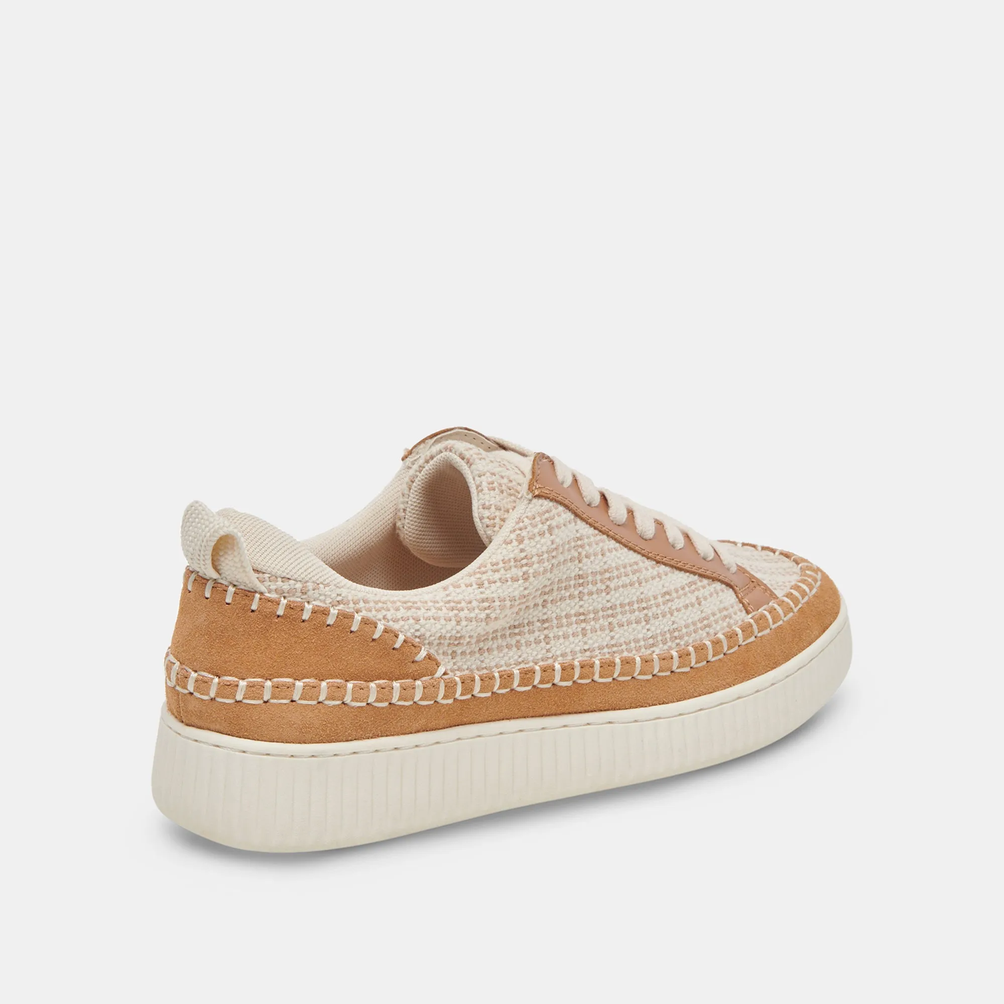 NICONA SNEAKERS MARRON MULTICOLORE TISSÉ