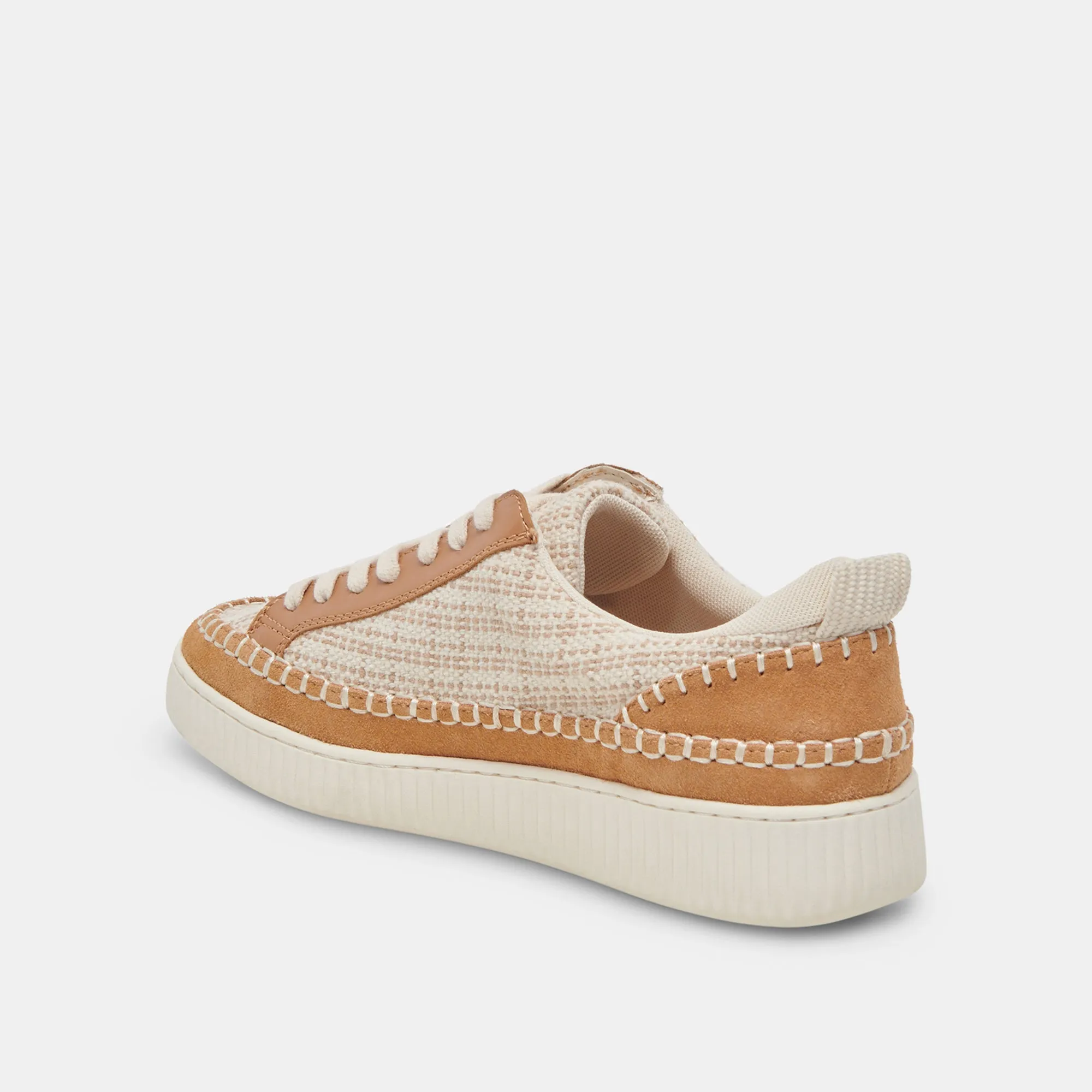 NICONA SNEAKERS MARRON MULTICOLORE TISSÉ
