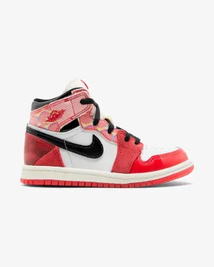 NIKE AIR JORDAN 1 HIGH OG POUR TOUT-PETITS SPIDERMAN À TRAVERS LE SPIDER-VERSE (NOUVEAU)