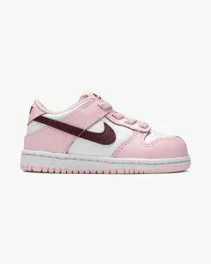NIKE DUNK LOW MOUSSE ROSE POUR TOUT-PETIT
