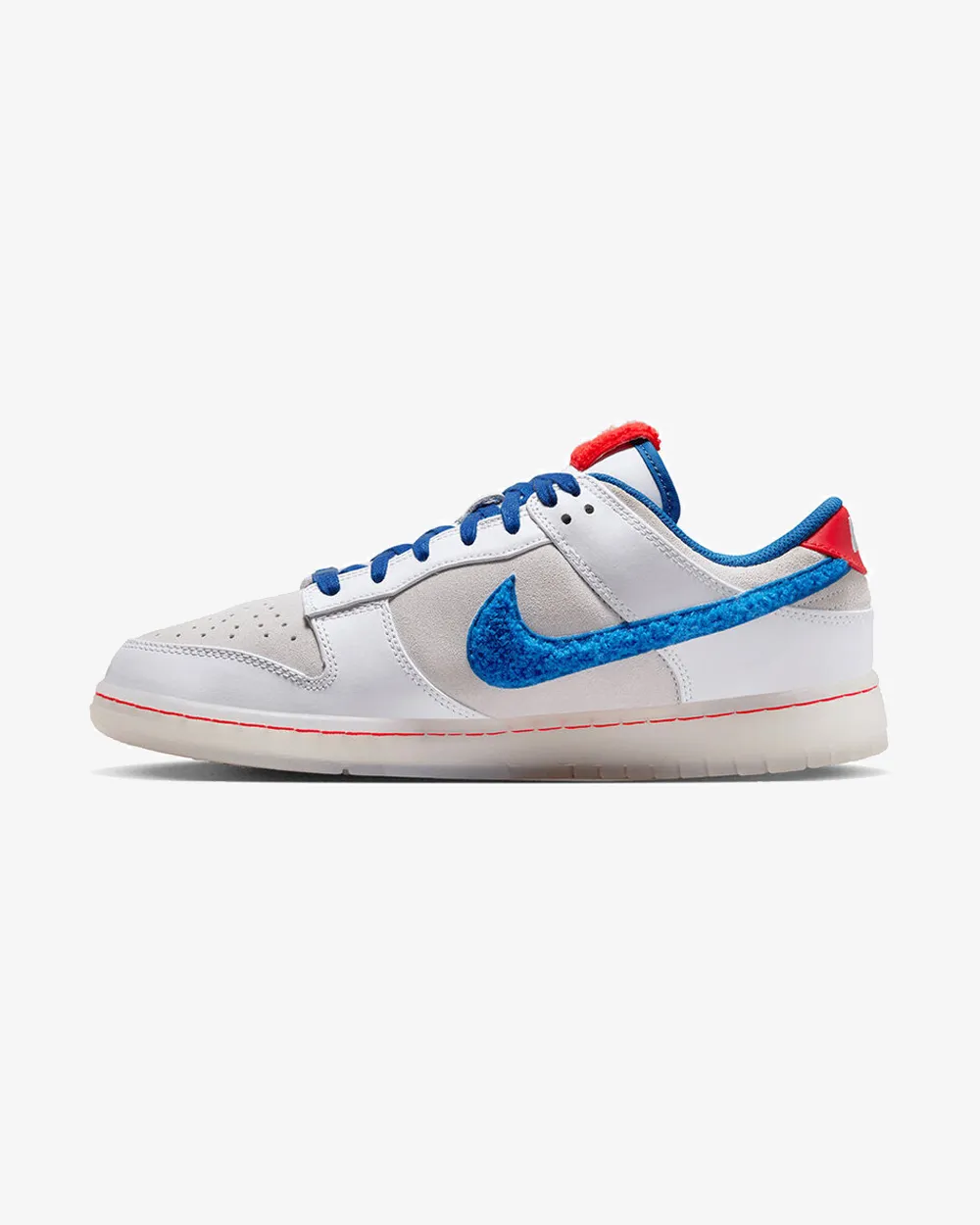 NIKE DUNK LOW RETRO PRM ANNÉE DU LAPIN BLANC CRIMSON VARSITY ROYAL