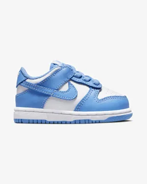 NIKE DUNK LOW ENFANT BAS ÂGE BLEU UNIVERSITÉ UNC 2021