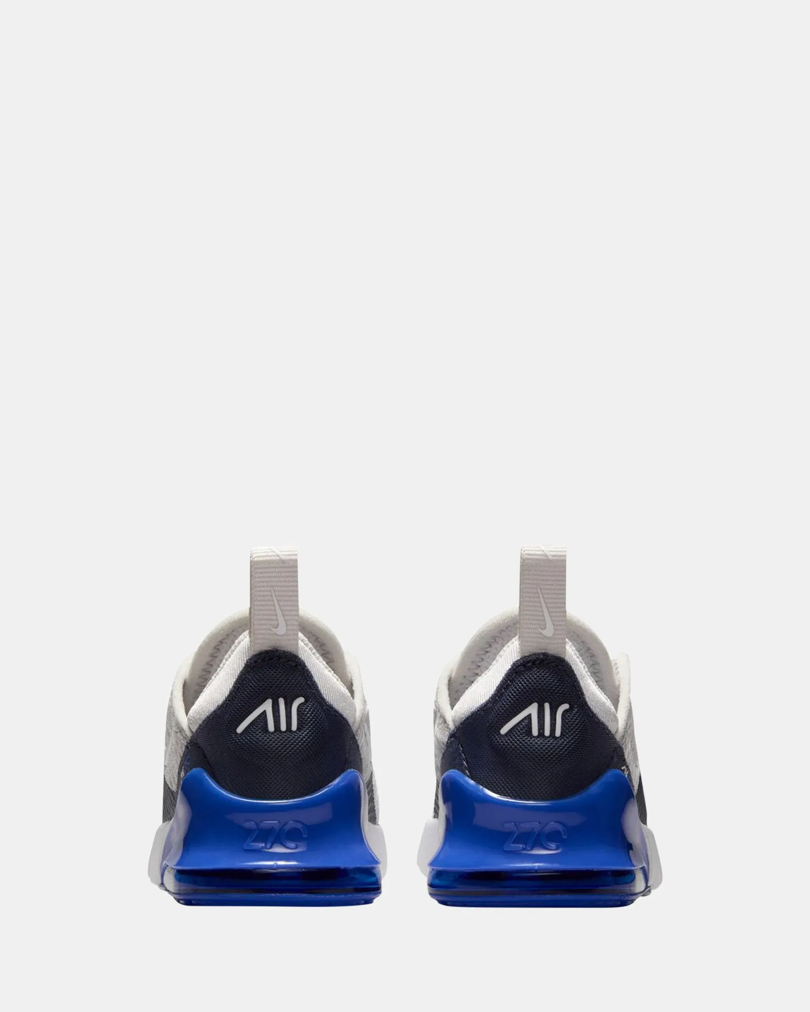 Chaussures Nike Kids Air Max 270 Bébé Gris Vaste/Blanc/Hyper Royal