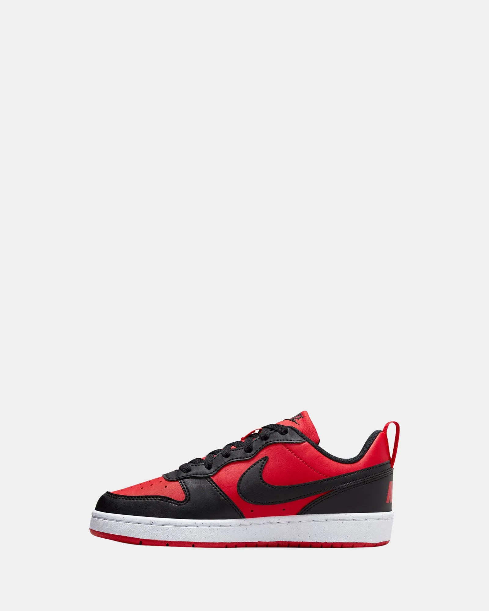 Chaussures Nike Kids Court Borough Low Recraft pour école primaire Rouge Univ/Noir/Blanc