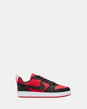 Chaussures Nike Kids Court Borough Low Recraft pour école primaire Rouge Univ/Noir/Blanc