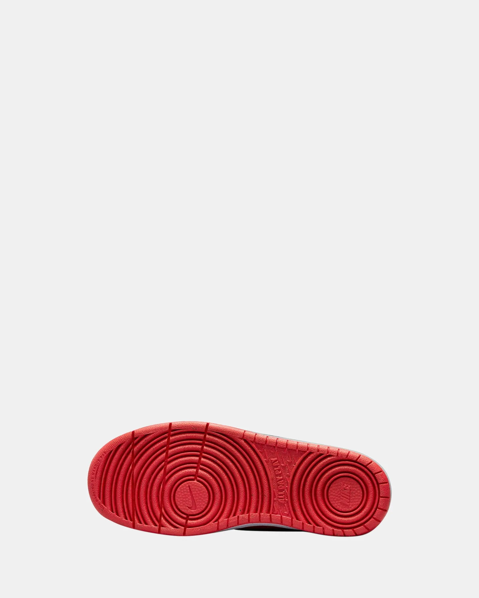 Chaussures Nike Kids Court Borough Low Recraft pour école primaire Rouge Univ/Noir/Blanc