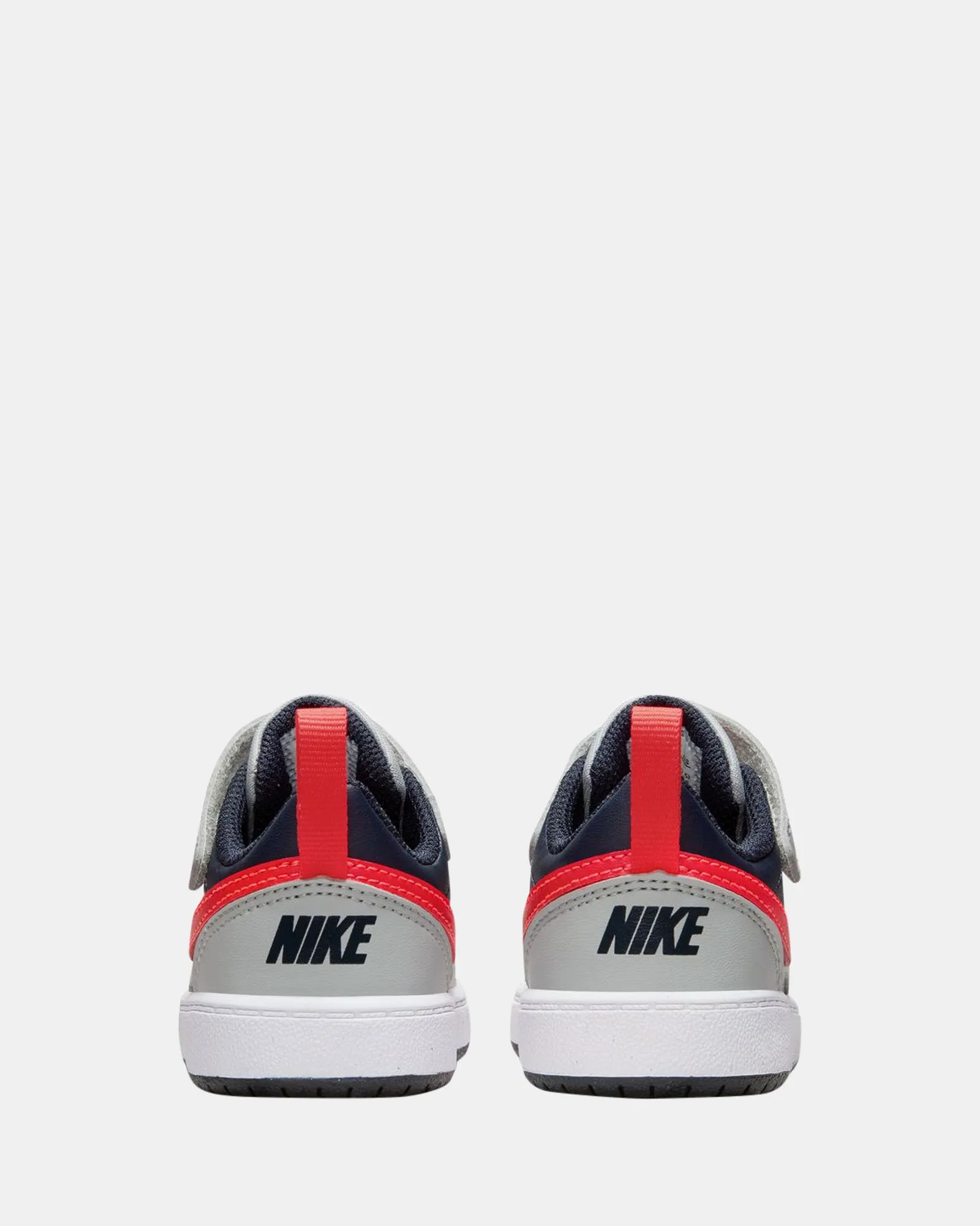 Chaussures Nike pour Enfants Court Borough Low Recraft Bébé Gris Fumée/Cramoisi/Noir Obsidienne
