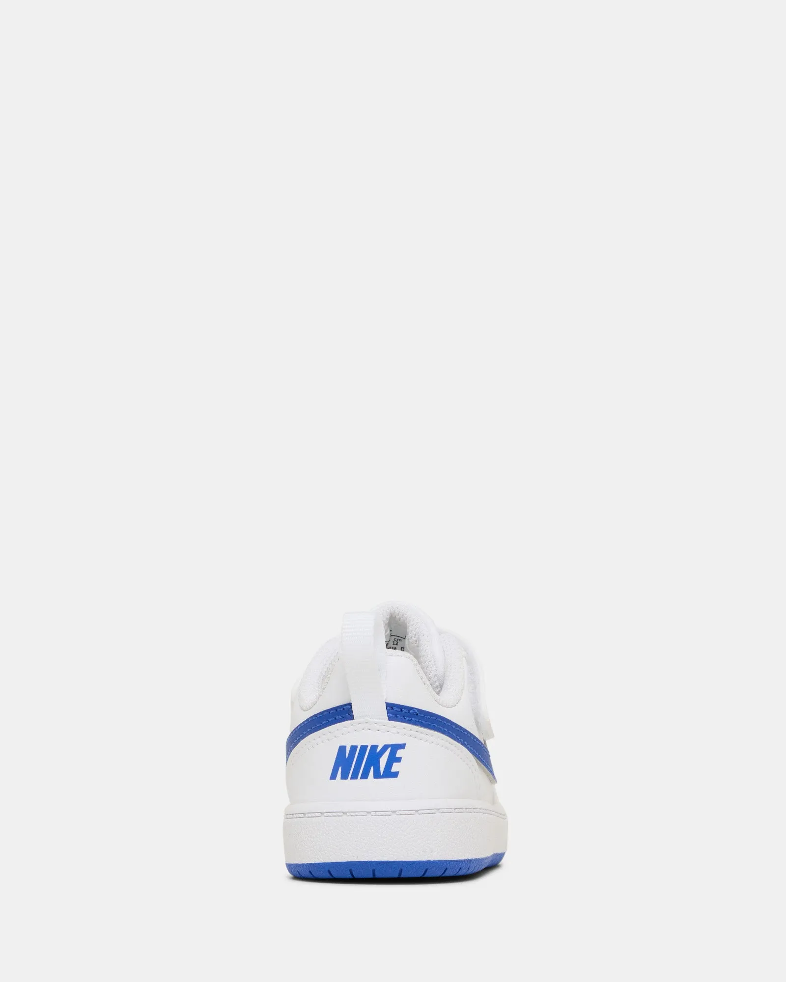 Chaussures Nike pour Enfants Court Borough Low Recraft Bébé Blanc/Bleu Royal Éclatant