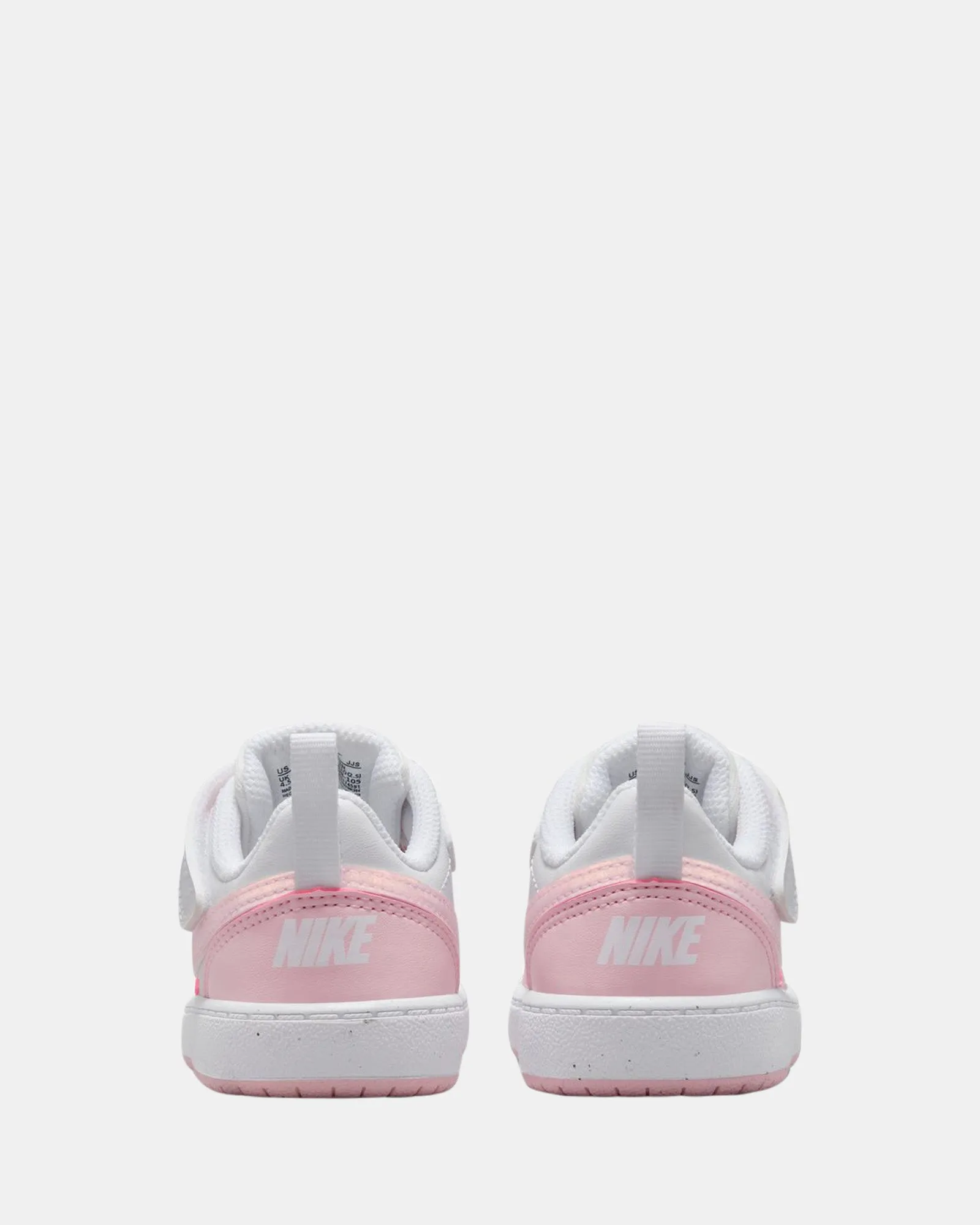 Chaussures Nike pour enfants Court Borough Low Recraft bébé blanc/rose mousse