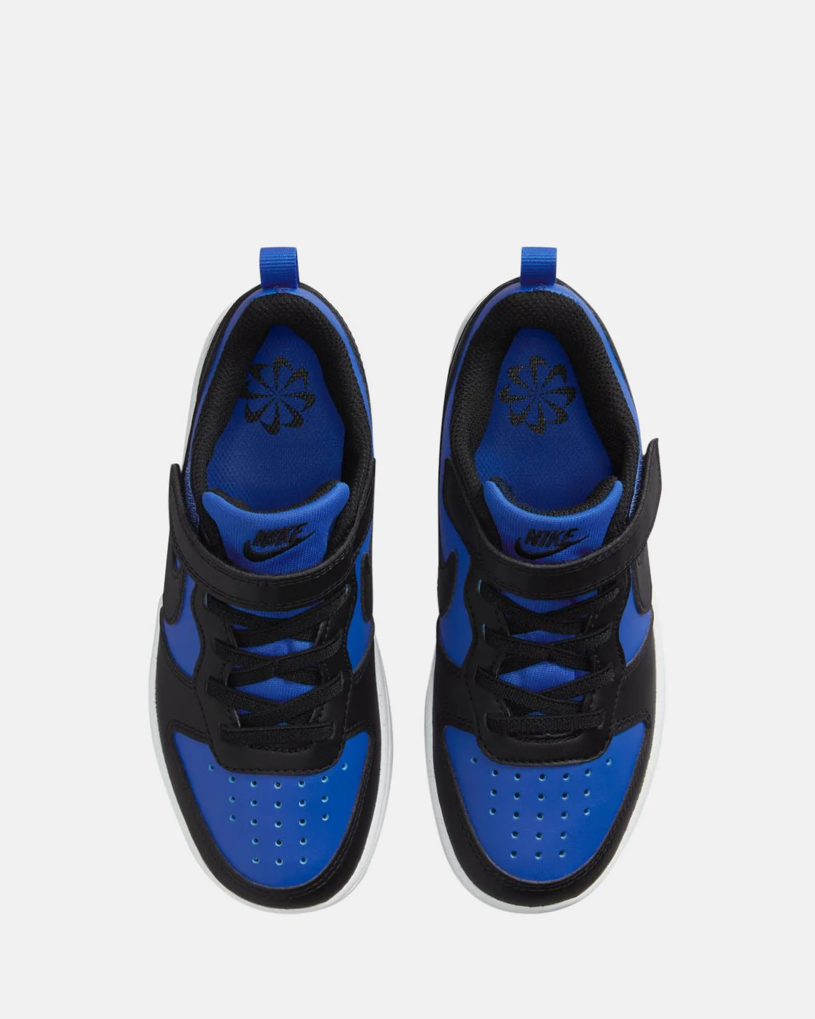 Chaussures Nike Kids Court Borough Low Recraft Préscolaire Game Royal/Noir/Blanc