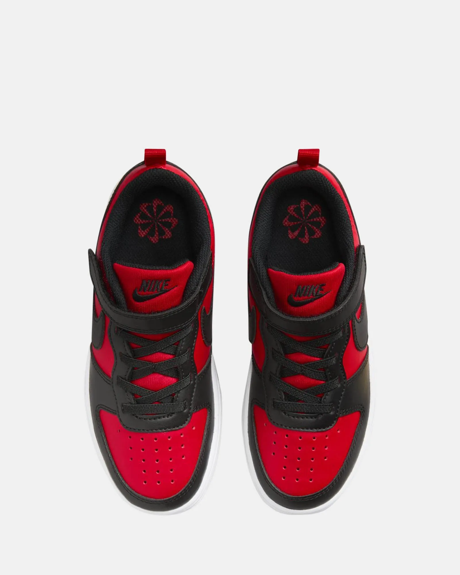 Chaussures Nike Kids Court Borough Low Recraft Préscolaire Uni Rouge/Noir/Blanc