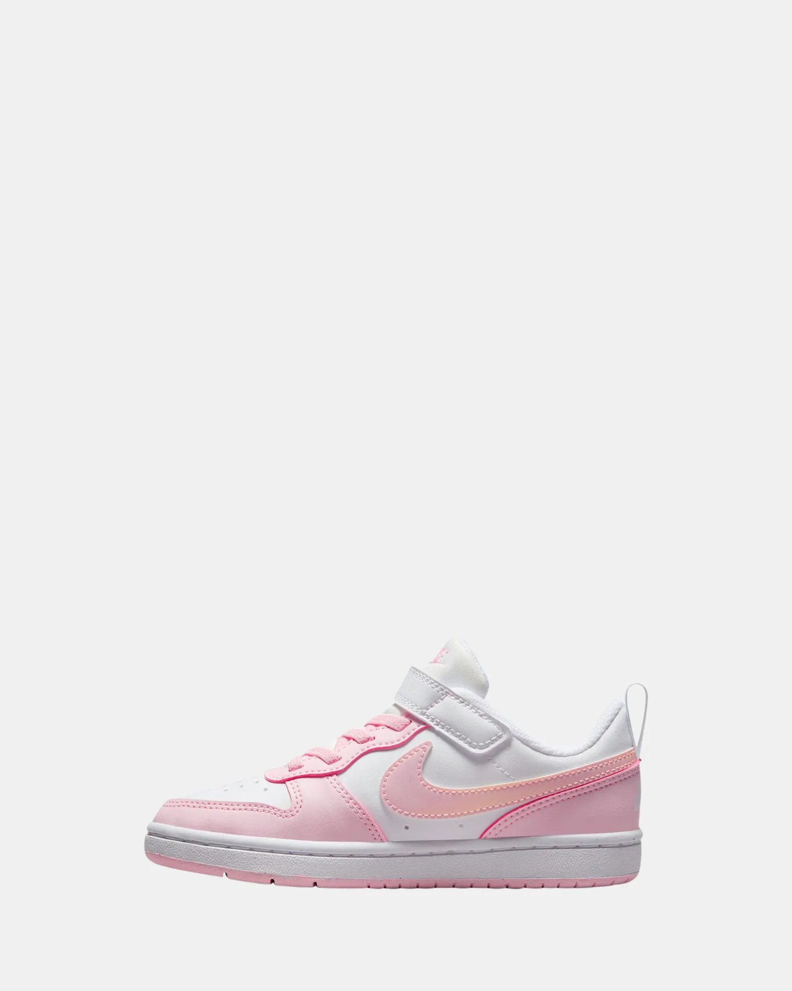 Chaussures Nike Kids Court Borough Low Recraft Préscolaire Blanc/Rose Mousse