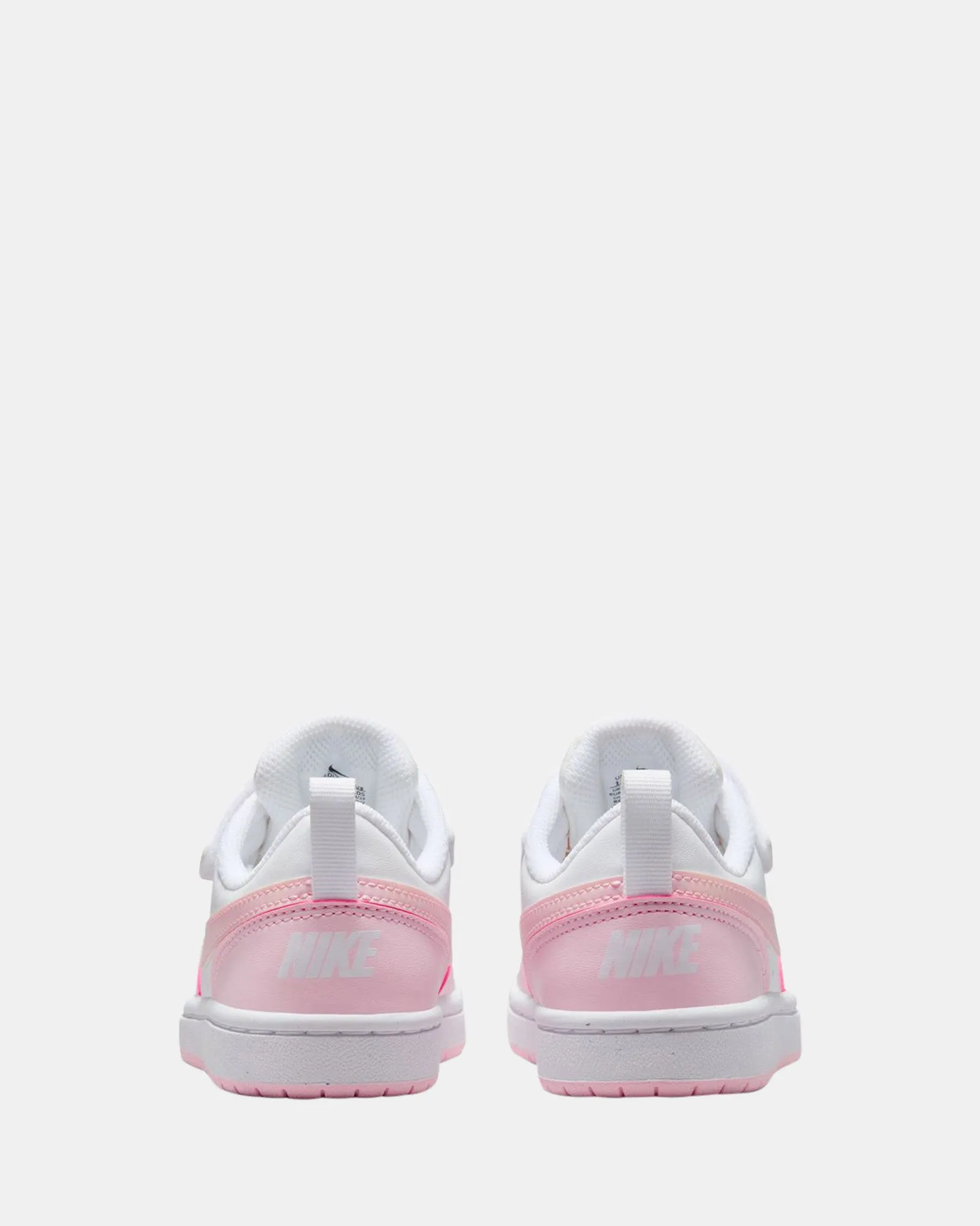 Chaussures Nike Kids Court Borough Low Recraft Préscolaire Blanc/Rose Mousse
