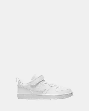 Chaussures Nike Kids Court Borough Low Recraft Préscolaire Blanc/Blanc