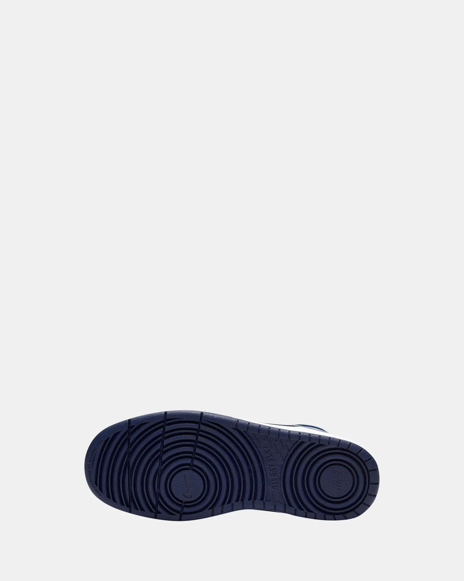 Chaussures Nike Kids Court Borough Mid 2 Grade School Blanc/Bleu Void/Signal Blue