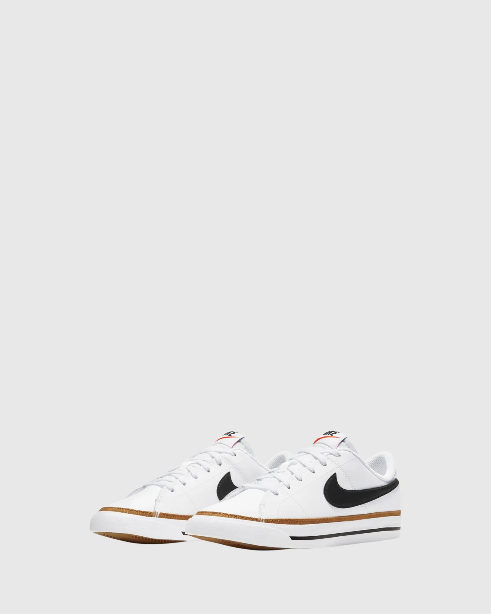 Chaussures Nike Kids Court Legacy Grade School Blanc/Noir/Ocre Désert
