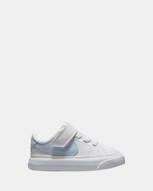 Chaussures Nike pour enfants Court Legacy Bébé Blanc/Bleu clair/Voile