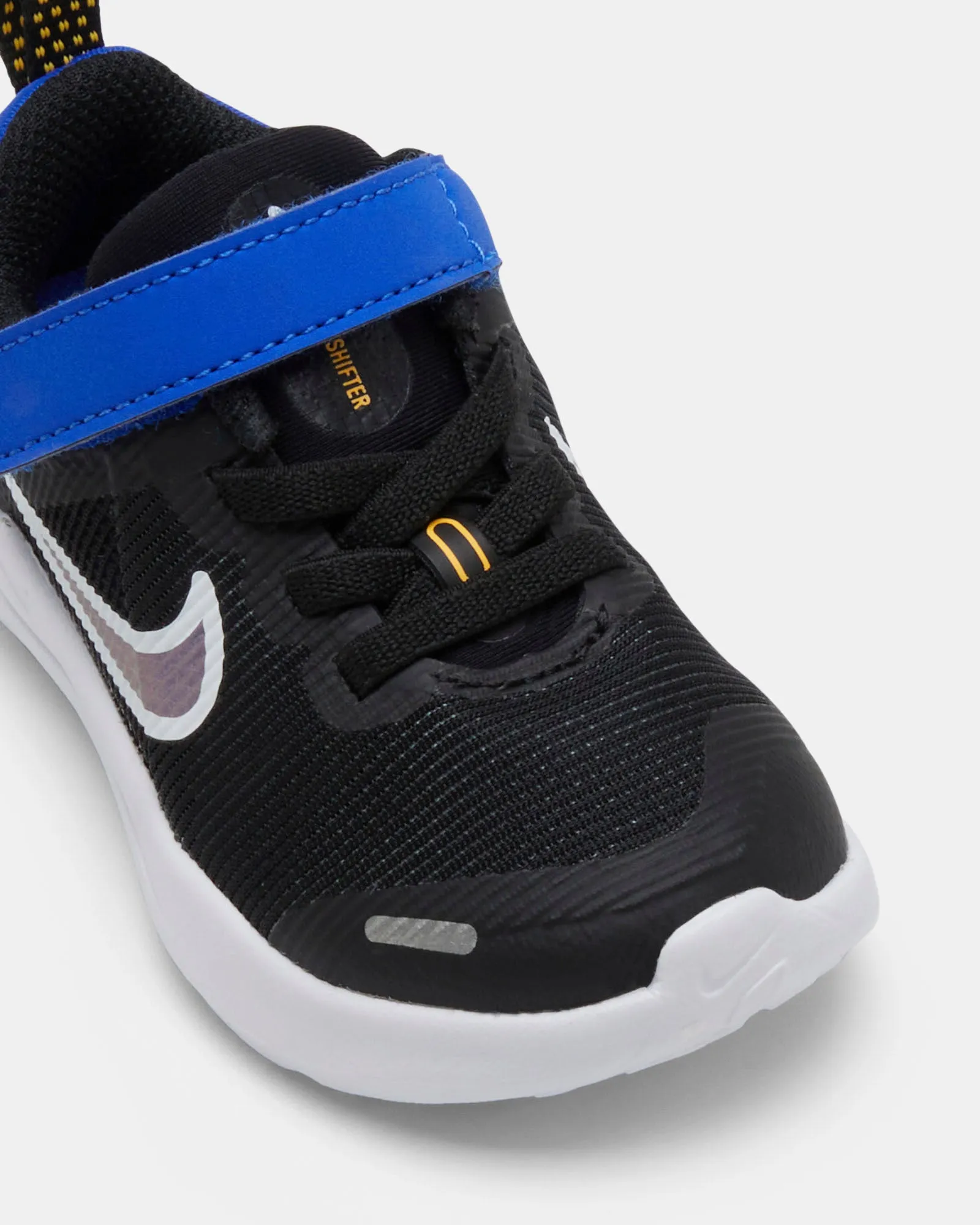 Chaussures Nike pour enfants Downshifter 12 bébé Noir/Blanc/Bleu