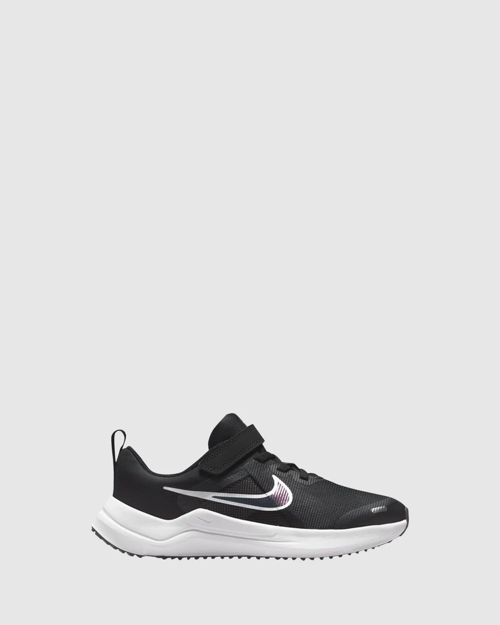 Chaussures Nike Enfants Downshifter 12 Préscolaire Noir/Blanc/Gris Fumé