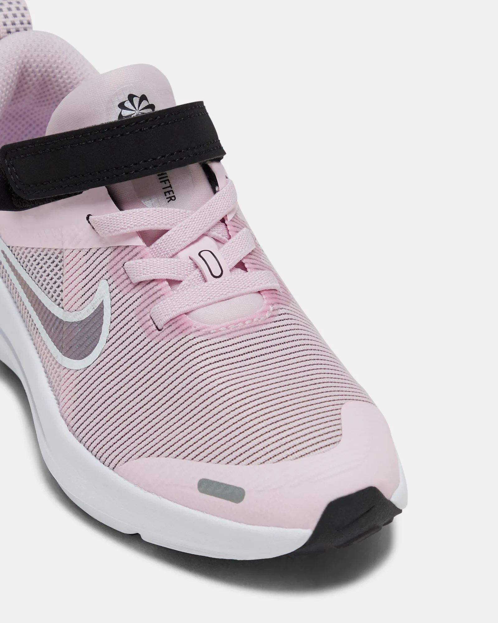 Chaussures Nike Enfant Downshifter 12 Préscolaire Rose Mousse/Pewter/Noir/Blanc