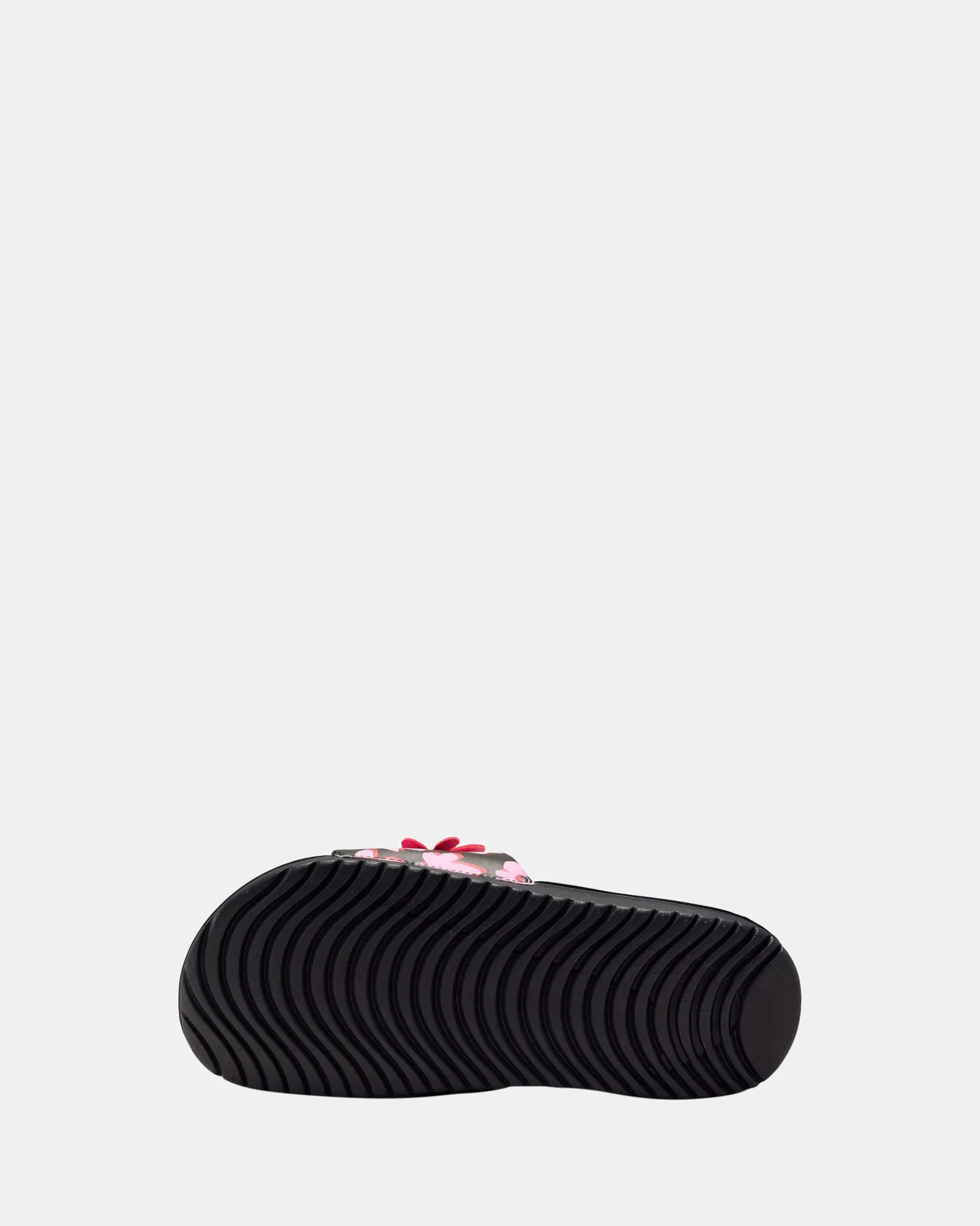 Chaussures Nike Kids Kawa Slide SE Noir/Blanc/Rose Rise
