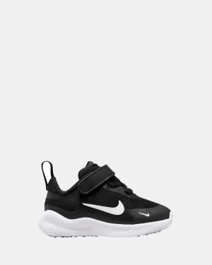 Chaussures Nike Kids' Revolution 7 pour bébé Noir/Blanc