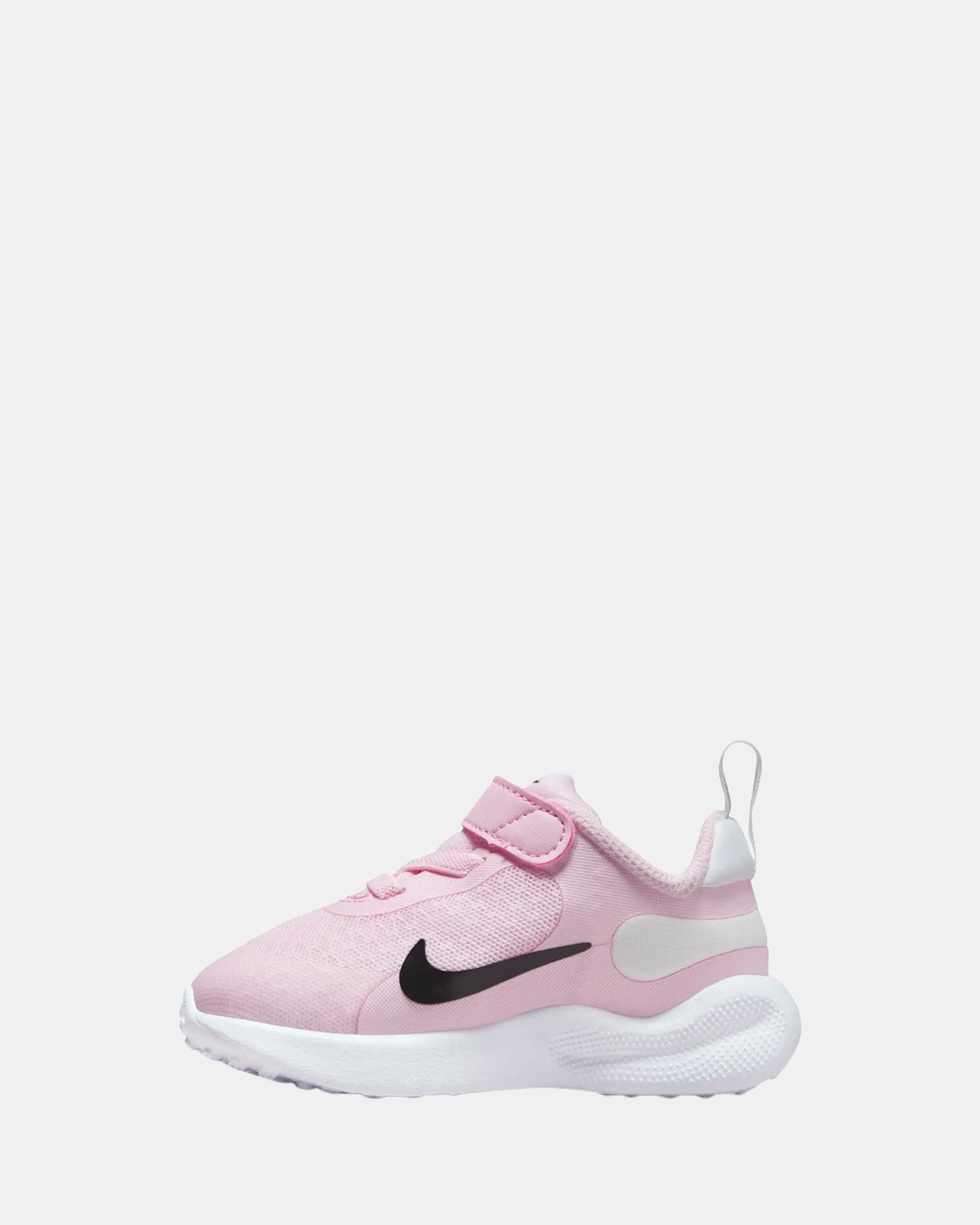 Chaussures Nike Kids' Revolution 7 pour bébé en mousse rose/noir/blanc
