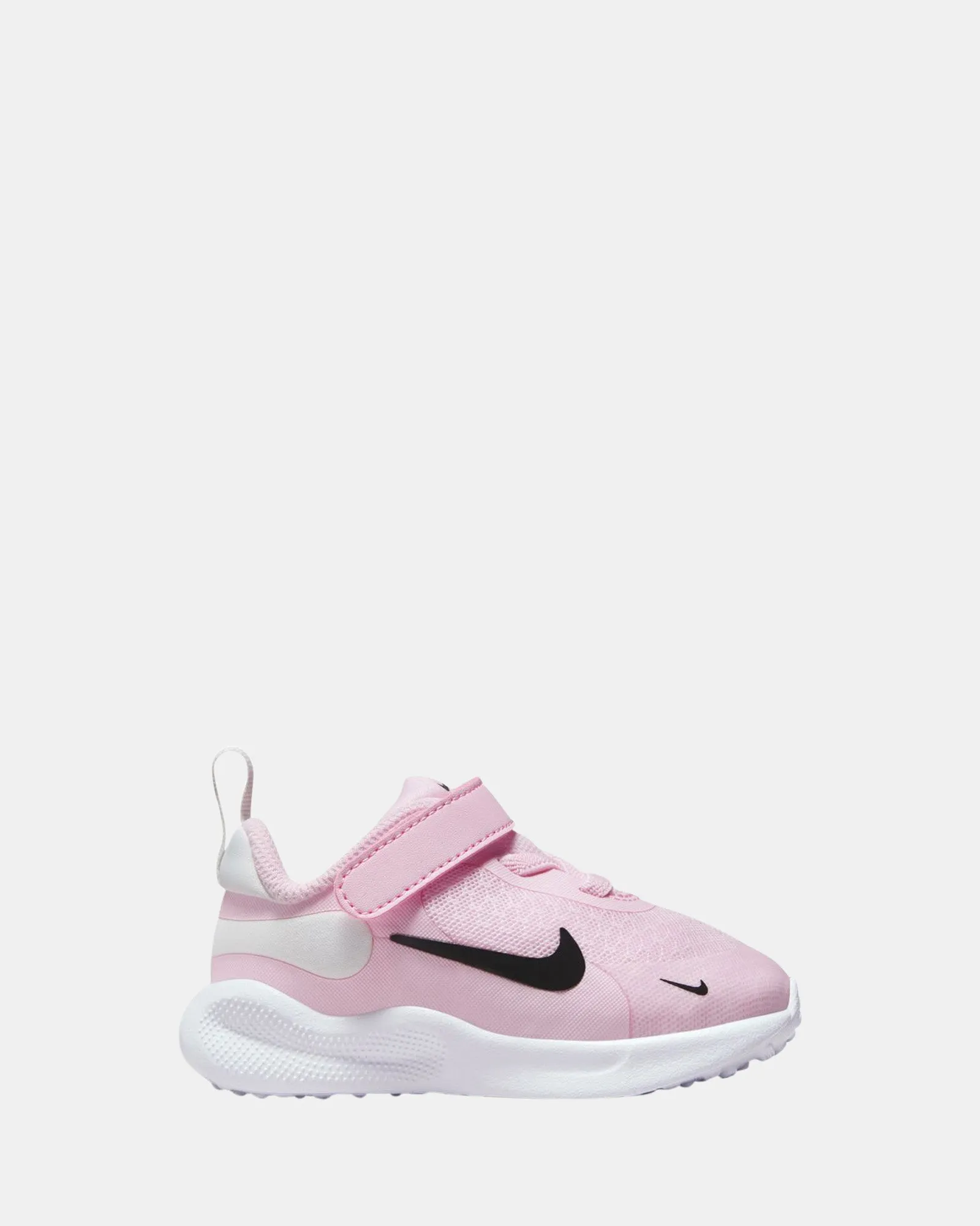 Chaussures Nike Kids' Revolution 7 pour bébé en mousse rose/noir/blanc