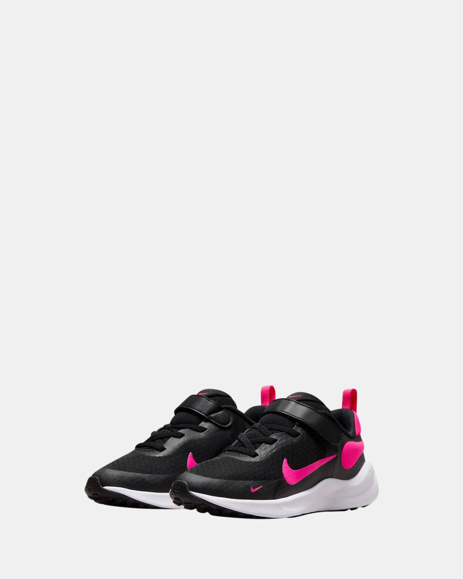 Chaussures Nike Kids' Revolution 7 Préscolaire Noir/Rose Vif/Blanc